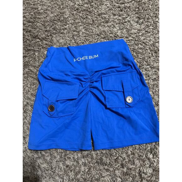 PCHEE BUM Scrunch Pocket Shorts M - Picture 2 of 2